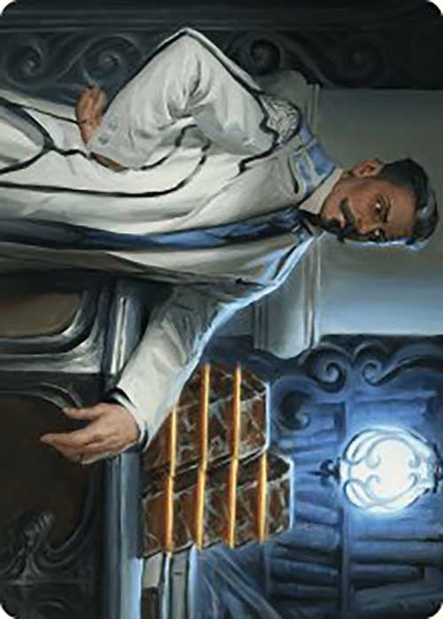 Baron Bertram Graywater Art Card [Outlaws of Thunder Junction Art Series] | Good Games Morley