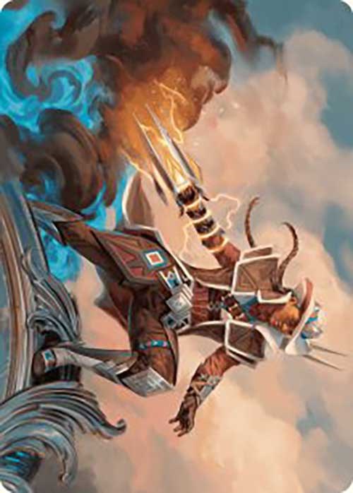 Annie Flash, the Veteran Art Card [Outlaws of Thunder Junction Art Series] | Good Games Morley