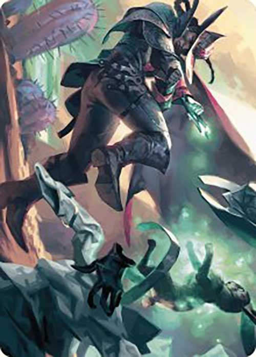 Metamorphic Blast Art Card [Outlaws of Thunder Junction Art Series] | Good Games Morley