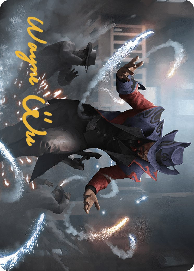 Razzle-Dazzler Art Card (Gold-Stamped Signature) [Outlaws of Thunder Junction Art Series] | Good Games Morley