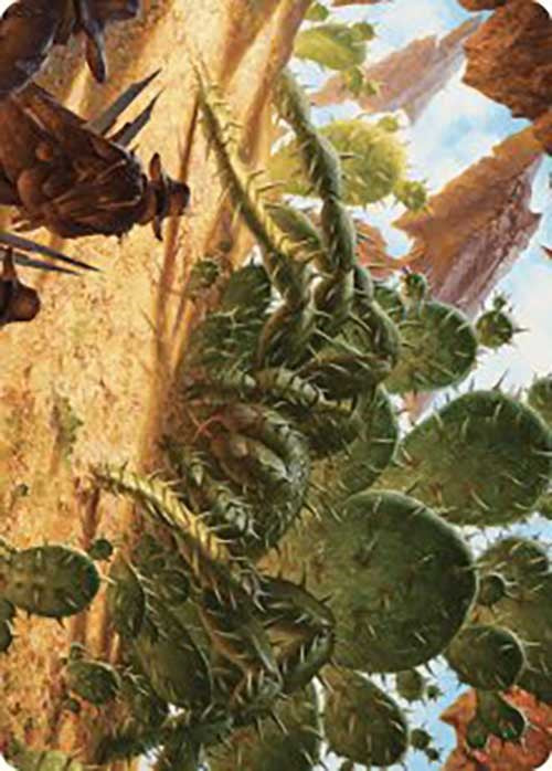 Cactarantula Art Card [Outlaws of Thunder Junction Art Series] | Good Games Morley