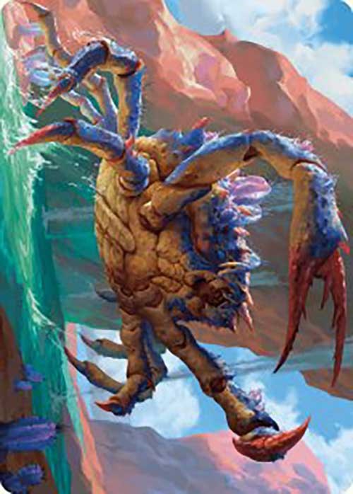 Canyon Crab Art Card [Outlaws of Thunder Junction Art Series] | Good Games Morley