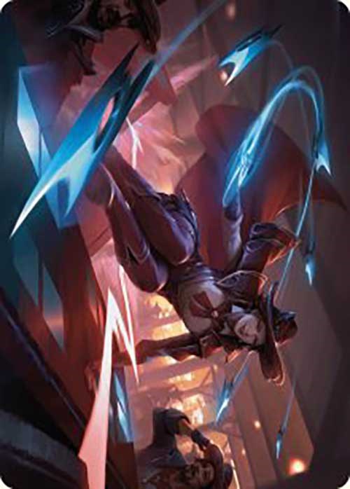 Slick Sequence Art Card [Outlaws of Thunder Junction Art Series] | Good Games Morley