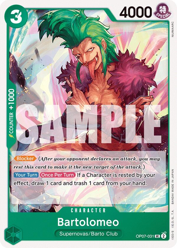Bartolomeo [500 Years in the Future] | Good Games Morley