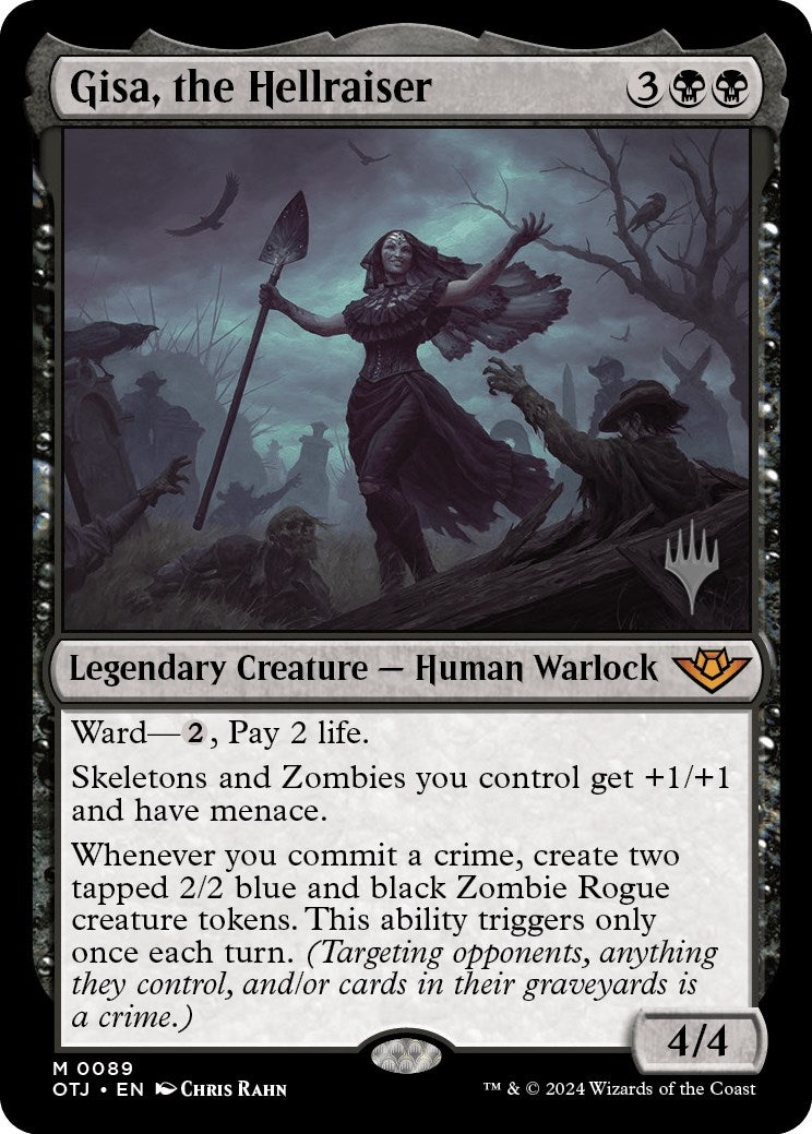 Gisa, the Hellraiser (Promo Pack) [Outlaws of Thunder Junction Promos] | Good Games Morley