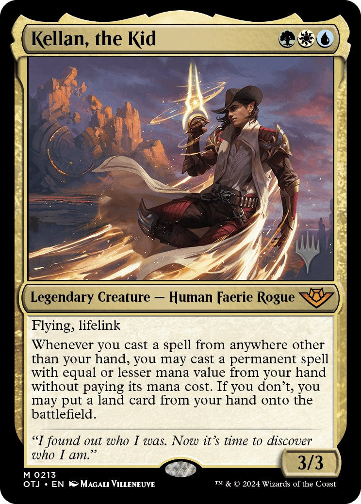 Kellan, the Kid (Promo Pack) [Outlaws of Thunder Junction Promos] | Good Games Morley