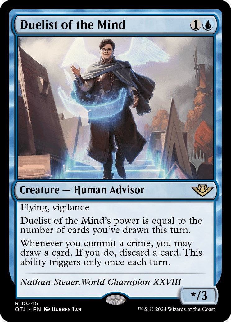 Duelist of the Mind (Promo Pack) [Outlaws of Thunder Junction Promos] | Good Games Morley