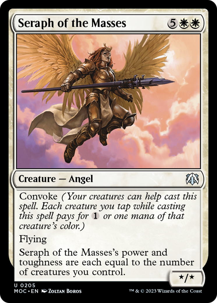 Seraph of the Masses [March of the Machine Commander] | Good Games Morley