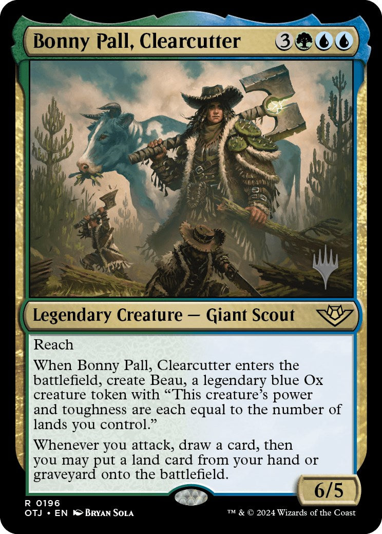 Bonny Pall, Clearcutter (Promo Pack) [Outlaws of Thunder Junction Promos] | Good Games Morley