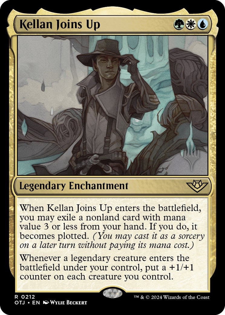 Kellan Joins Up (Promo Pack) [Outlaws of Thunder Junction Promos] | Good Games Morley