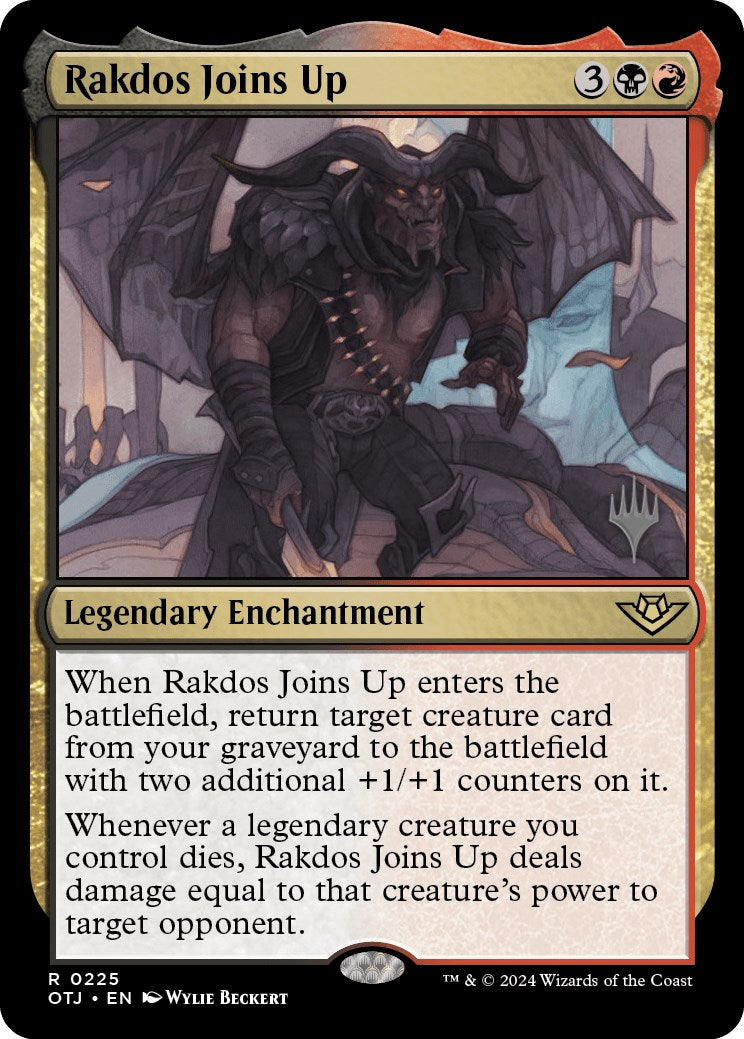 Rakdos Joins Up (Promo Pack) [Outlaws of Thunder Junction Promos] | Good Games Morley
