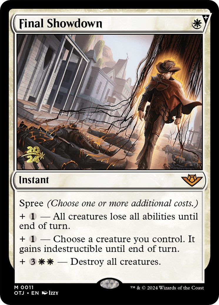 Final Showdown [Outlaws of Thunder Junction Prerelease Promos] | Good Games Morley