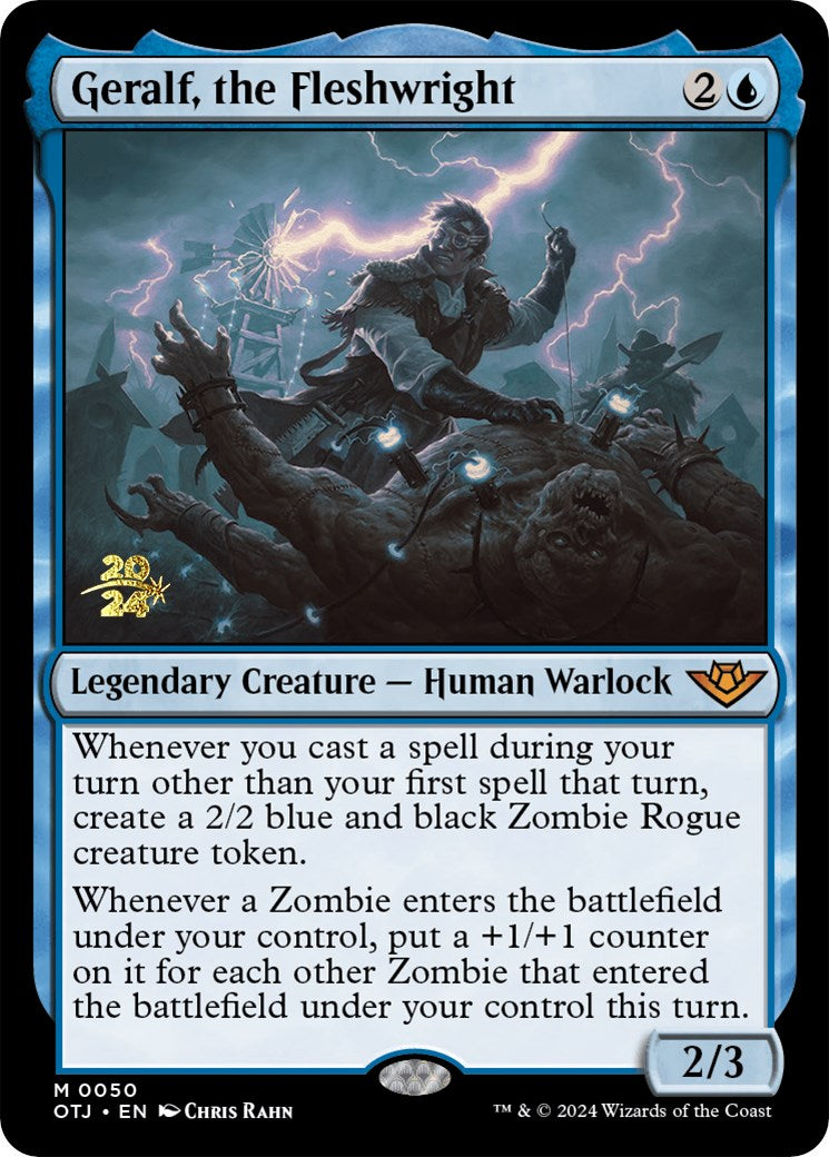 Geralf, the Fleshwright [Outlaws of Thunder Junction Prerelease Promos] | Good Games Morley