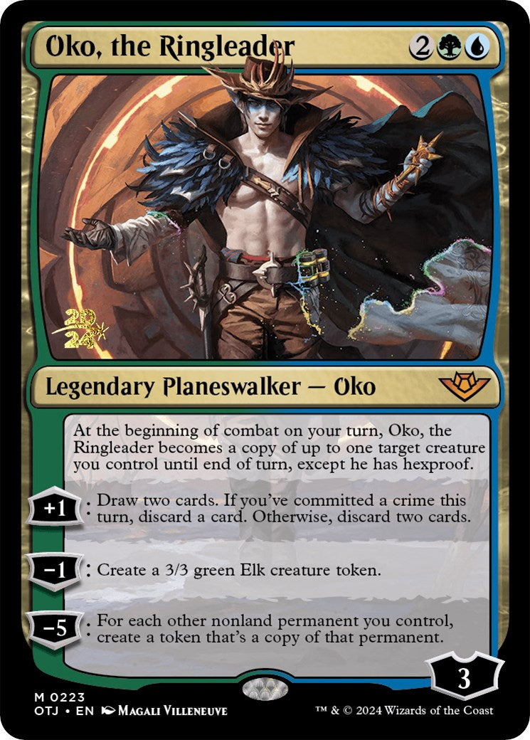 Oko, the Ringleader [Outlaws of Thunder Junction Prerelease Promos] | Good Games Morley