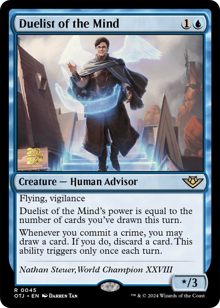 Duelist of the Mind [Outlaws of Thunder Junction Prerelease Promos] | Good Games Morley
