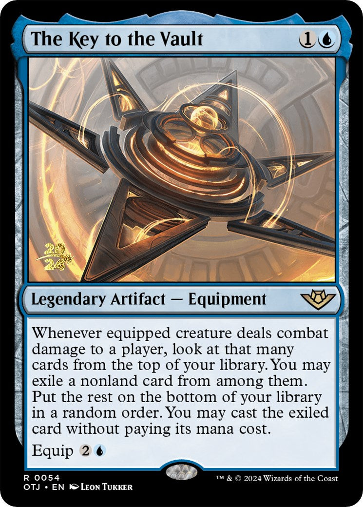 The Key to the Vault [Outlaws of Thunder Junction Prerelease Promos] | Good Games Morley