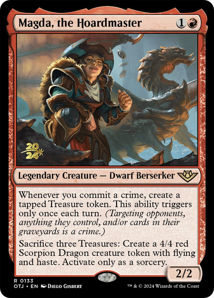 Magda, the Hoardmaster [Outlaws of Thunder Junction Prerelease Promos] | Good Games Morley