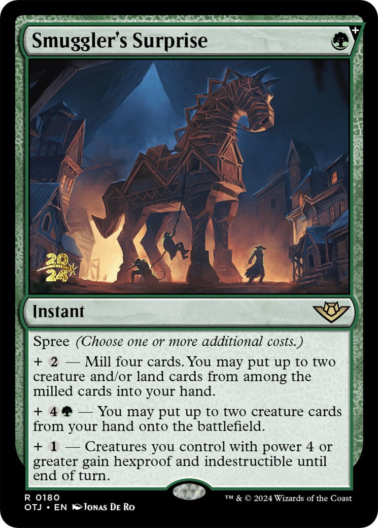 Smuggler's Surprise [Outlaws of Thunder Junction Prerelease Promos] | Good Games Morley