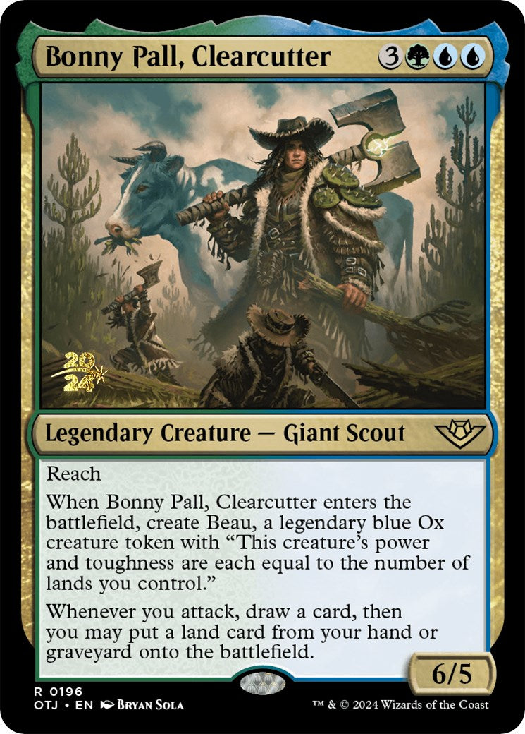 Bonny Pall, Clearcutter [Outlaws of Thunder Junction Prerelease Promos] | Good Games Morley