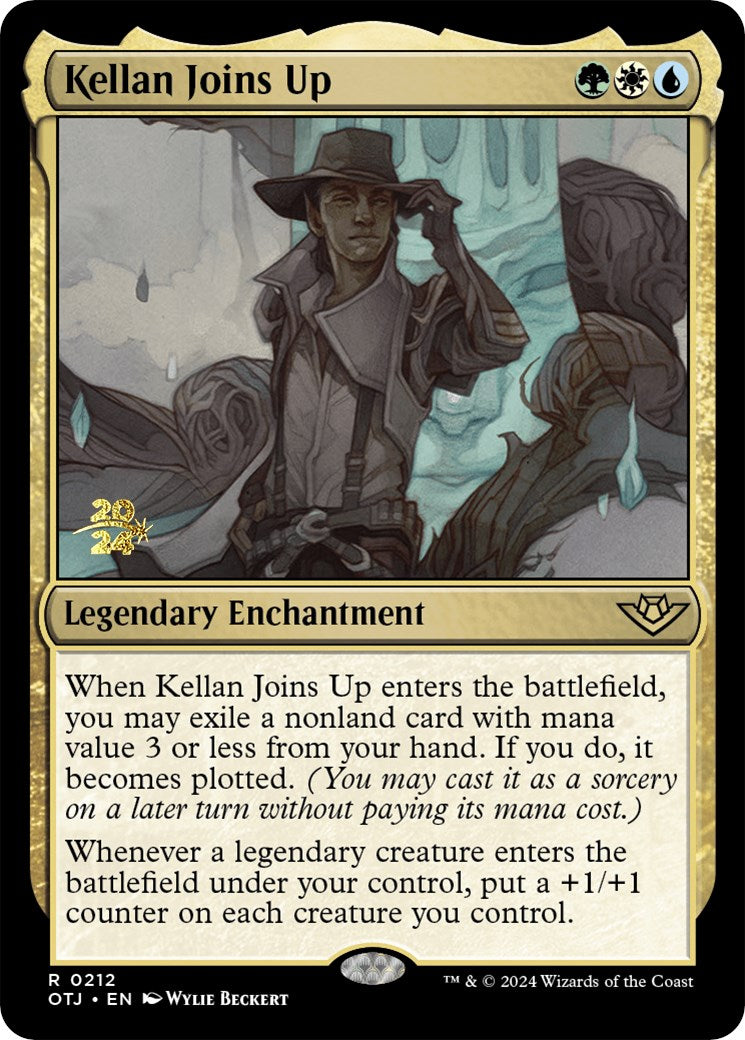 Kellan Joins Up [Outlaws of Thunder Junction Prerelease Promos] | Good Games Morley