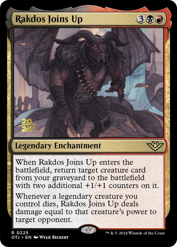 Rakdos Joins Up [Outlaws of Thunder Junction Prerelease Promos] | Good Games Morley