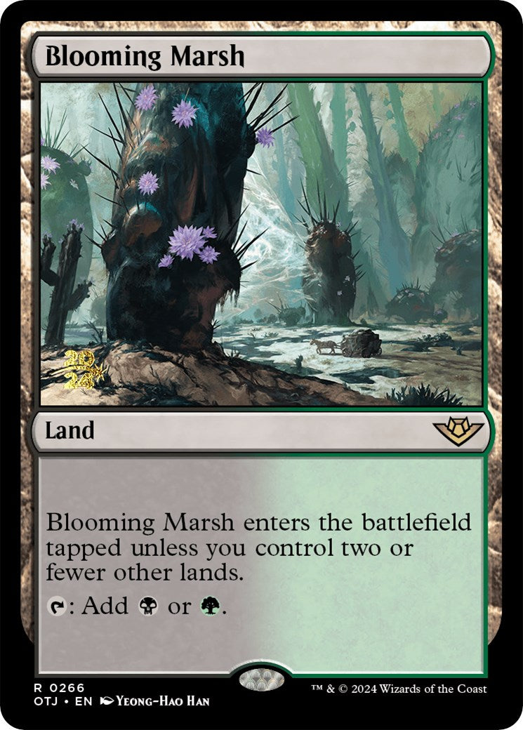 Blooming Marsh (OTJ) [Outlaws of Thunder Junction Prerelease Promos] | Good Games Morley