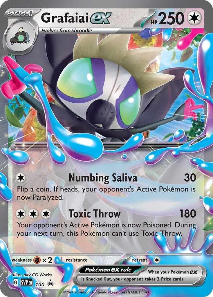 Grafaiai ex (100) [Scarlet & Violet: Black Star Promos] | Good Games Morley