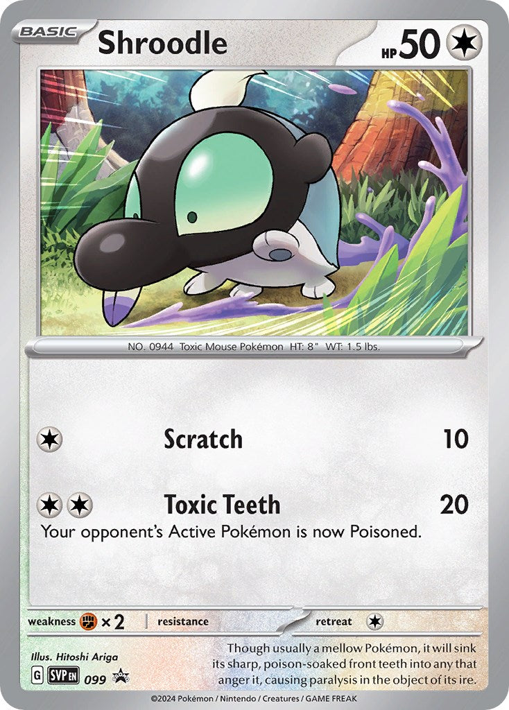Shroodle (099) [Scarlet & Violet: Black Star Promos] | Good Games Morley