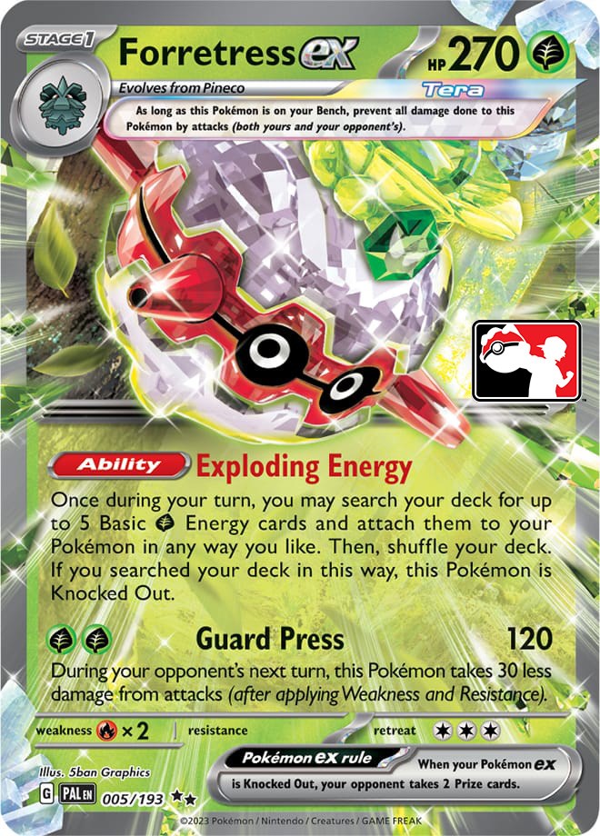 Forretress ex (005/193) [Prize Pack Series Four] | Good Games Morley