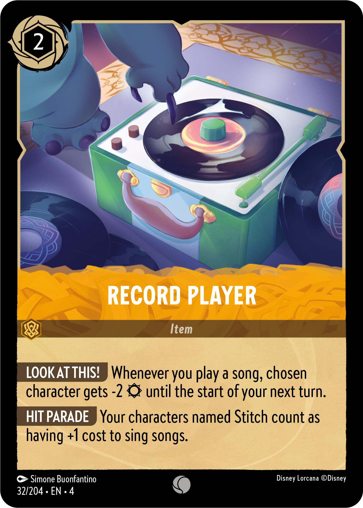 Record Player (32/204) [Ursula's Return] | Good Games Morley