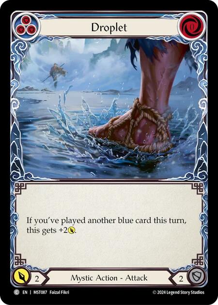 Droplet [MST087] (Part the Mistveil)  Rainbow Foil | Good Games Morley