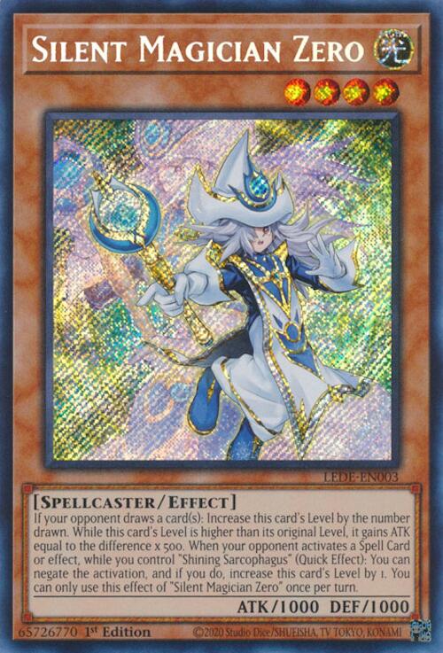 Silent Magician Zero [LEDE-EN003] Secret Rare | Good Games Morley