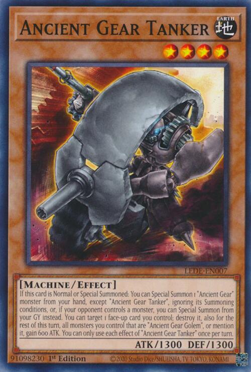 Ancient Gear Tanker [LEDE-EN007] Common | Good Games Morley