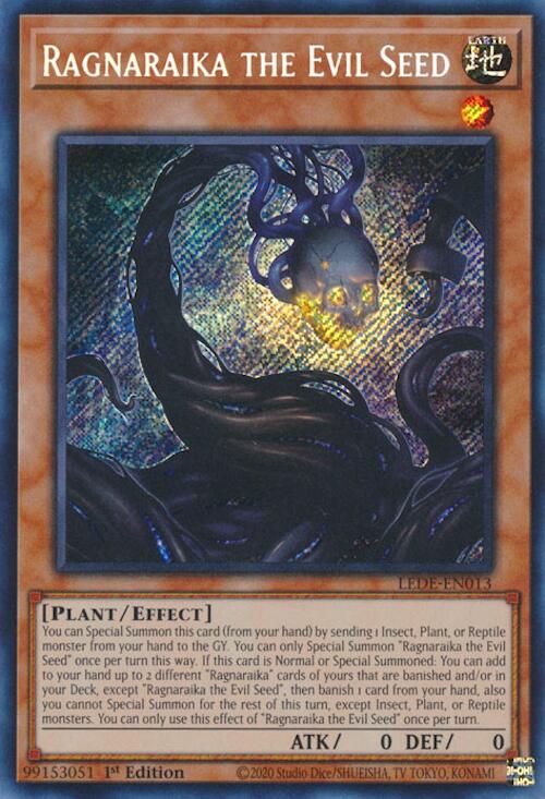 Ragnaraika the Evil Seed [LEDE-EN013] Secret Rare | Good Games Morley