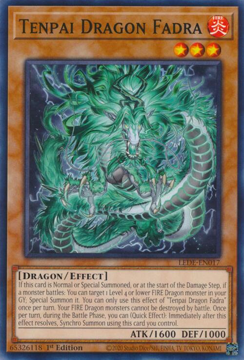 Tenpai Dragon Fadra [LEDE-EN017] Common | Good Games Morley
