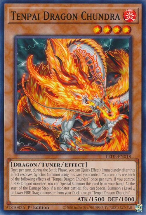 Tenpai Dragon Chundra [LEDE-EN018] Common | Good Games Morley