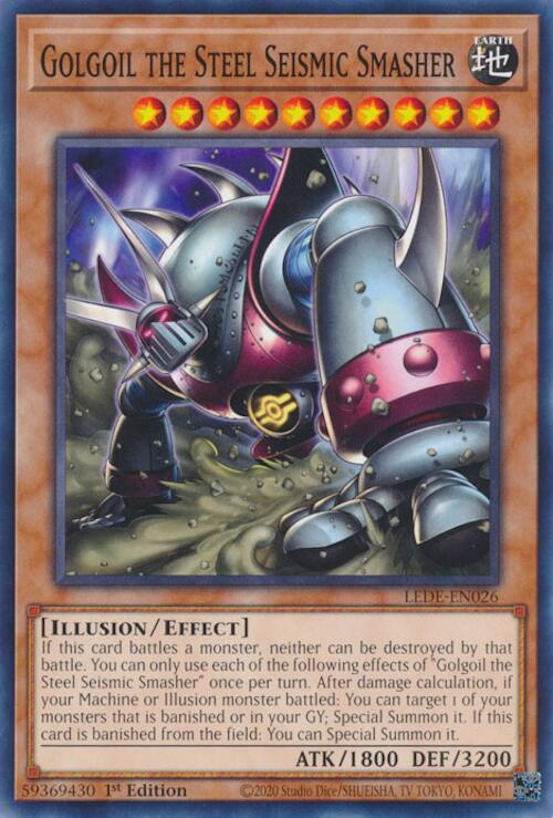 Golgoil the Steel Seismic Smasher [LEDE-EN026] Common | Good Games Morley