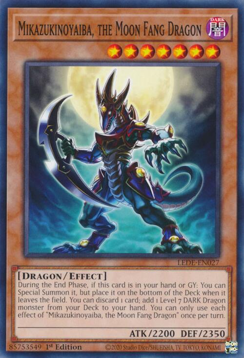 Mikazukinoyaiba, the Moon Fang Dragon [LEDE-EN027] Common | Good Games Morley