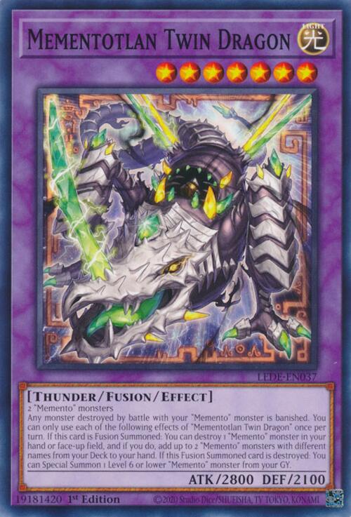 Mementotlan Twin Dragon [LEDE-EN037] Common | Good Games Morley
