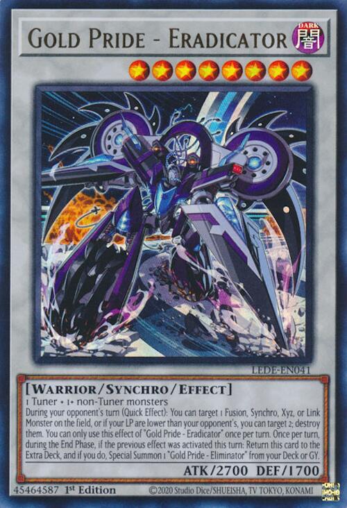 Gold Pride - Eradicator [LEDE-EN041] Ultra Rare | Good Games Morley