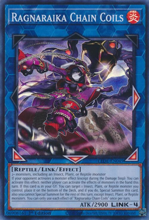 Ragnaraika Chain Coils [LEDE-EN049] Super Rare | Good Games Morley