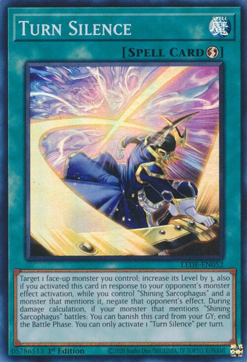 Turn Silence [LEDE-EN052] Super Rare | Good Games Morley