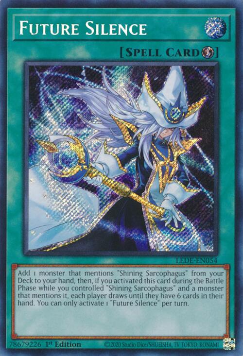 Future Silence [LEDE-EN054] Secret Rare | Good Games Morley