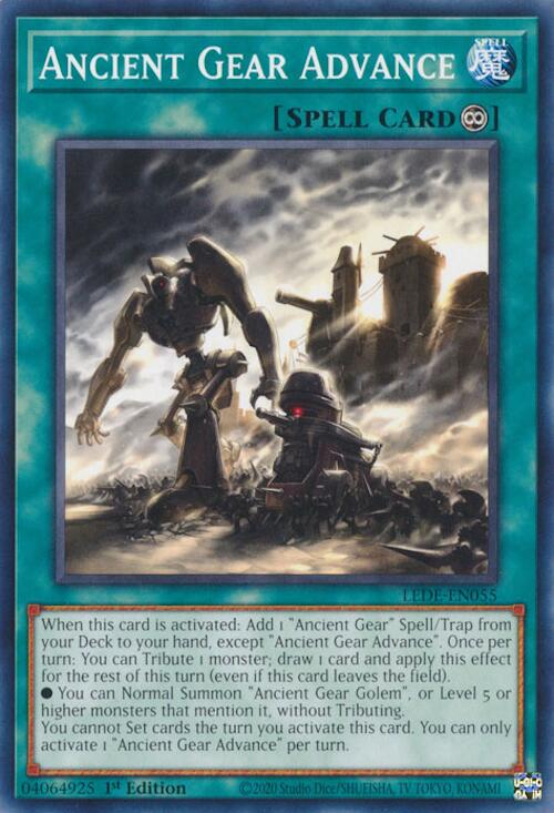 Ancient Gear Advance [LEDE-EN055] Common | Good Games Morley