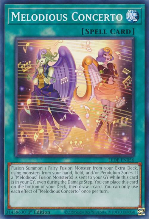 Melodious Concerto [LEDE-EN056] Common | Good Games Morley