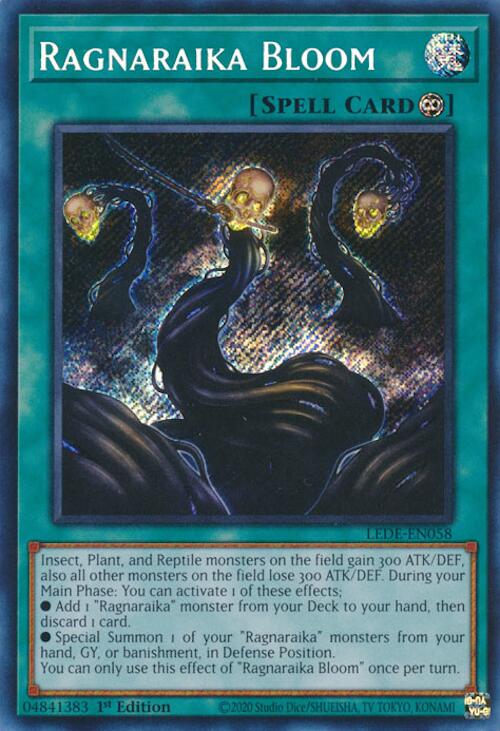 Ragnaraika Bloom [LEDE-EN058] Secret Rare | Good Games Morley
