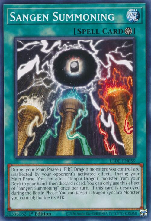 Sangen Summoning [LEDE-EN059] Common | Good Games Morley