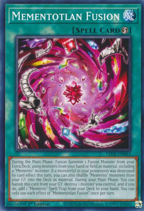 Mementotlan Fusion [LEDE-EN063] Common | Good Games Morley