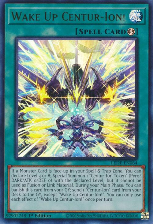 Wake Up Centur-Ion! [LEDE-EN064] Ultra Rare | Good Games Morley