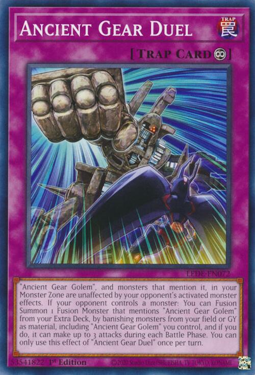 Ancient Gear Duel [LEDE-EN072] Common | Good Games Morley